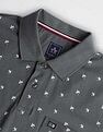 Arrow Sports All Over Print Cotton Polo Shirt