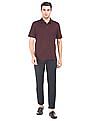 Calvin Klein Solid Slim Fit Trousers