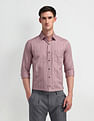 Arrow Manhattan Slim Fit Vertical Striped Shirt