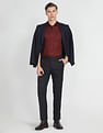Arrow Manhattan Slim Fit Vertical Stripe Shirt