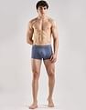 Calvin Klein Underwear Multi-Coloured Solid Low Rise Trunk - Pack Of 3