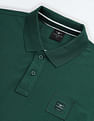 Flying Machine Logo Badge Solid Polo Shirt