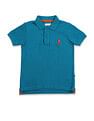 U.S. Polo Assn. Kids Boys Cotton Pique Polo Shirt
