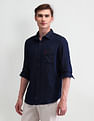 U.S. Polo Assn. Denim Co. Solid Slim Fit Shirt