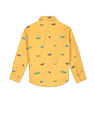 U.S. Polo Assn. Kids Boys Graphic Print Twill Shirt