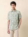 U.S. Polo Assn. Tropical Printed Tailored Fit Shirt