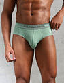 U.S. Polo Assn. Solid Low Rise OEB15 Briefs - Pack Of 3