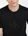 Calvin Klein Jeans Embroidered Logo Regular-Fit Cotton T Shirt