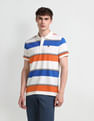 Arrow Sport Horizontal Striped Regular Polo Shirt