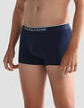 U.S. Polo Assn. Antibacterial Solid ET004 Trunks - Pack Of 3