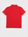 Tommy Hilfiger Kids Boys Logo Regular Fit Cotton Polo T-Shirt