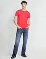 Flying Machine Stone Wash F-Jango Straight Fit Jeans