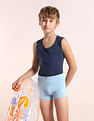 USPA Innerwear Boys Cotton Spandex Solid Trunks - Pack Of 3