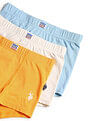 USPA Innerwear Boys Cotton Spandex Solid Trunks - Pack Of 3