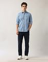 Arrow Sport Vertical Striped Dobby Shirt