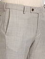 Arrow Patterned Weave Autoflex Trousers