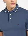 Tommy Hilfiger Solid Slim-Fit Cotton T-Shirt