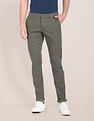 U.S. Polo Assn. Geometric Print Mid Rise Trousers