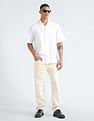 Tommy Hilfiger Cuban Collar Seersucker Shirt