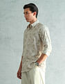 Arrow Newyork Slim Fit Smart Printed Shirt