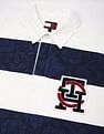 Tommy Hilfiger Striped Regular-Fit Cotton Polo Shirt