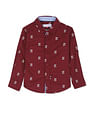 U.S. Polo Assn. Kids Boys Convertible Sleeve Cotton Shirt