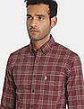 U.S. Polo Assn. Button Down Collar Check Casual Shirt