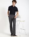 Tommy Hilfiger Solid Regular-Fit Cotton Polo Shirt