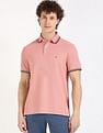Tommy Hilfiger Solid Regular-Fit Cotton Polo Shirt