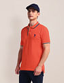 U.S. Polo Assn. Tipped Collar Slim Polo Shirt