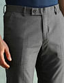 Arrow Solid Slim Fit Formal Trousers