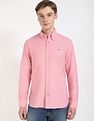 Tommy Hilfiger Solid Regular-Fit Cotton Shirt