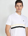 Arrow Sports Horizontal Stripe Cotton Polo Shirt