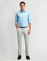 Arrow Textured Manhattan Slim Fit Shirt