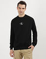 Calvin Klein Transitional Cotton Monologo Sweater