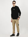 Calvin Klein Transitional Cotton Monologo Sweater