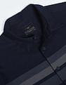 Flying Machine Horizontal Stripe Cotton Shirt