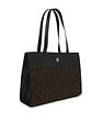 Tommy Hilfiger Logo Black Polyester Tote Bag