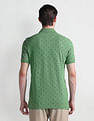 Arrow Sports Geometric Print Regular Polo Shirt