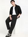 Calvin Klein Jeans Relaxed-Fit Solid Mid Rise Trouser
