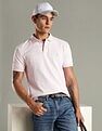 Tommy Hilfiger Embroidered Logo Regular Fit Cotton Polo T- Shirt