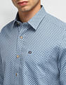 Arrow Sport Slim Fit Geometric Pattern Shirt