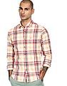 U.S. Polo Assn. Denim Co. Spread Collar Check Casual Shirt