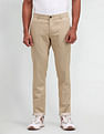 Arrow Sport Slim Fit Textured Trousers