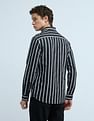 Flying Machine Vertical Stripe Slim Fit Shirt