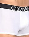 Calvin Klein Underwear Men White Elasticized Waistband Solid Trunks