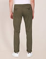 U.S. Polo Assn. Denver Slim Fit Solid Casual Trousers