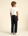 U.S. Polo Assn. Kids Boys Relaxed Fit Black Jeans