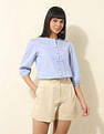 U.S. Polo Assn. Women Solid Regular Fit Top