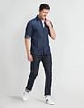 U.S. Polo Assn. Denim Co. Spread Collar Casual Denim Shirt